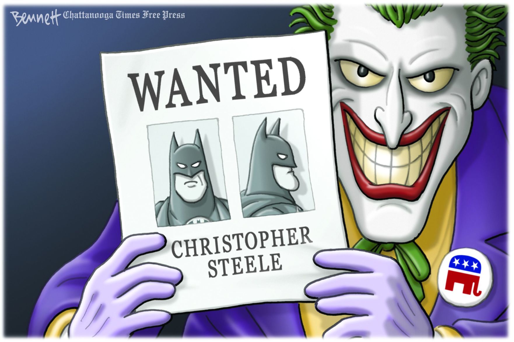 Clay Bennett editorial cartoon